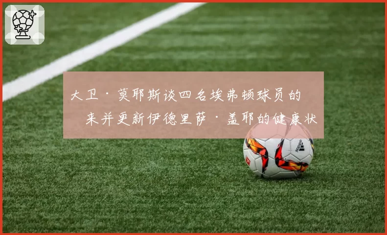 大卫·莫耶斯谈四名埃弗顿球员的未来并更新伊德里萨·盖耶的健康状况