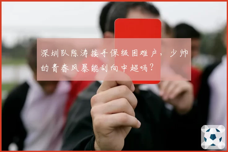 深圳队陈涛接手保级困难户，少帅的青春风暴能刮向中超吗？