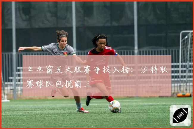 年冬窗五大联赛净投入榜：沙特联赛球队包揽前三